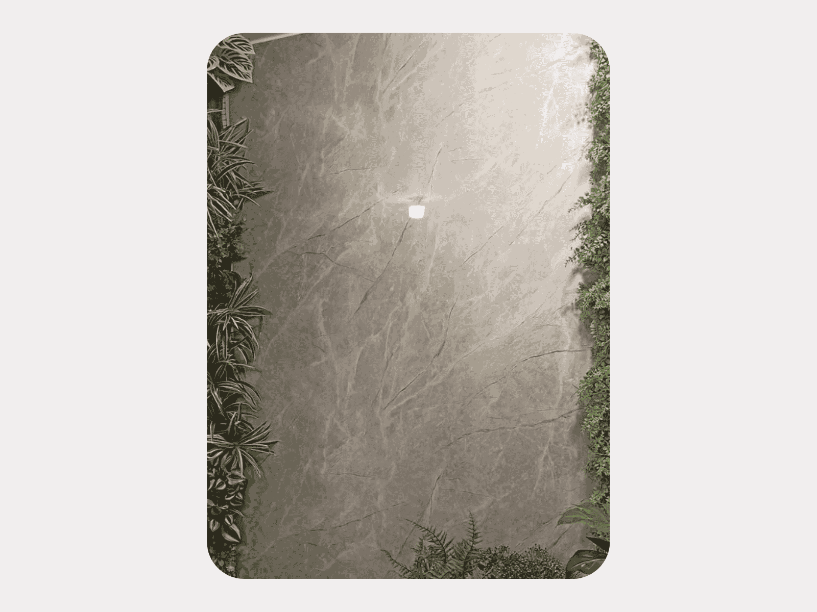 Panel PVC tipo marmol gris